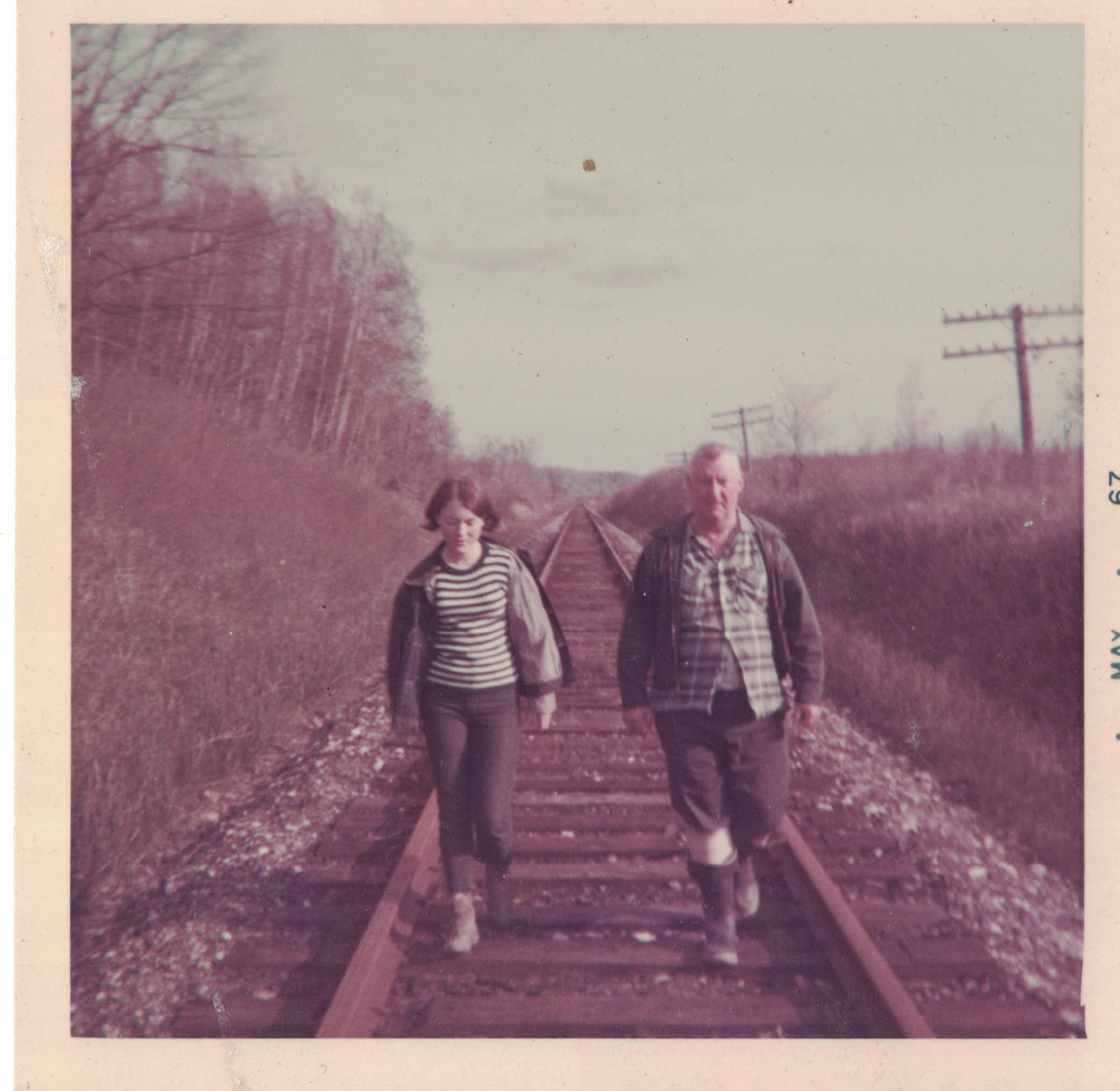 Carol with her Father Charles