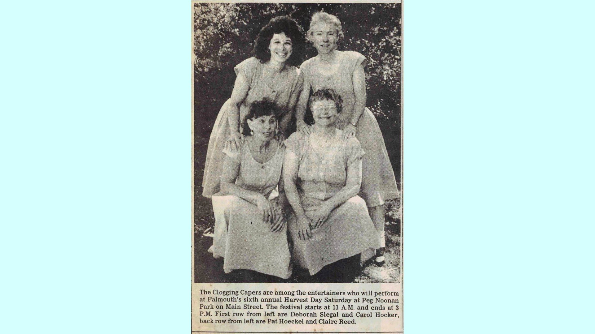 Carol's clogging group