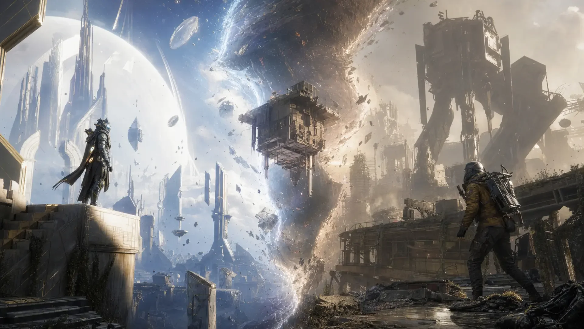 Destiny 2 vs Arc Raiders 2026 comparison gameplay, loot systems and extraction mechanics side by side