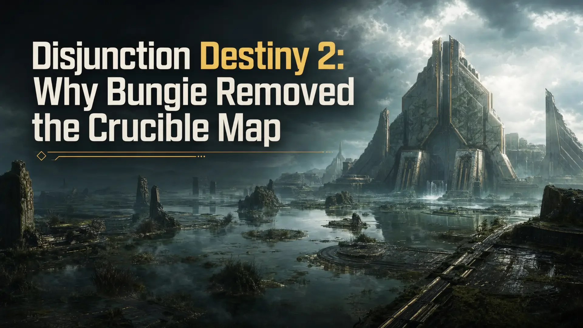 Disjunction Destiny 2: Why Bungie Removed the Crucible Map