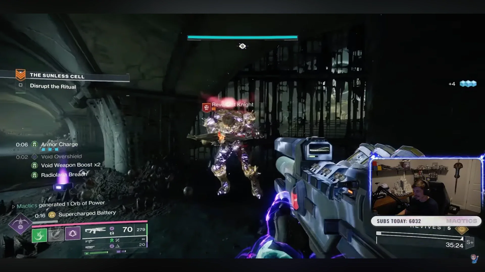 Destiny 2 Wavesplitter Build: Permanent Suppression on Prismatic Hunter