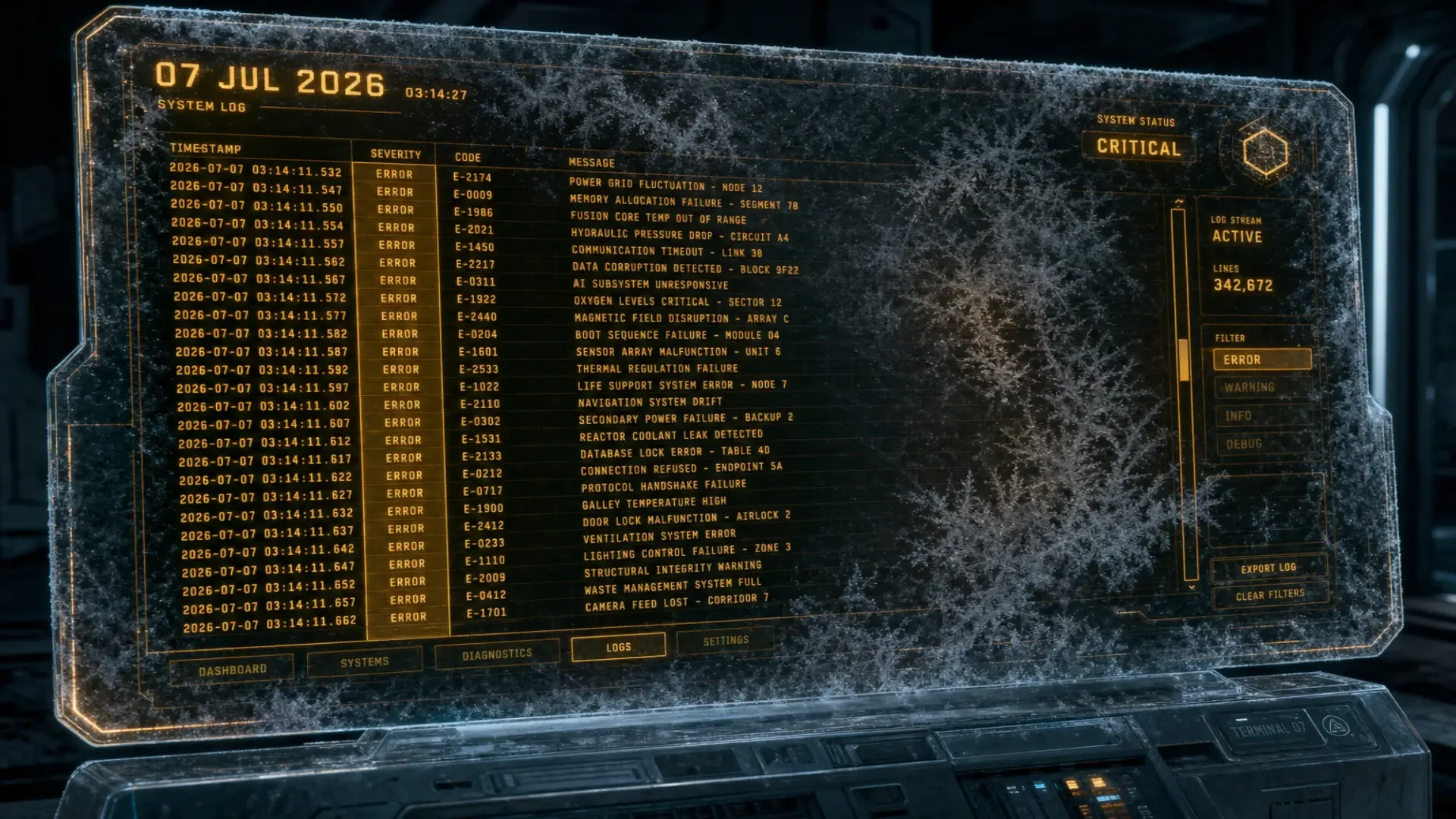 Frozen list