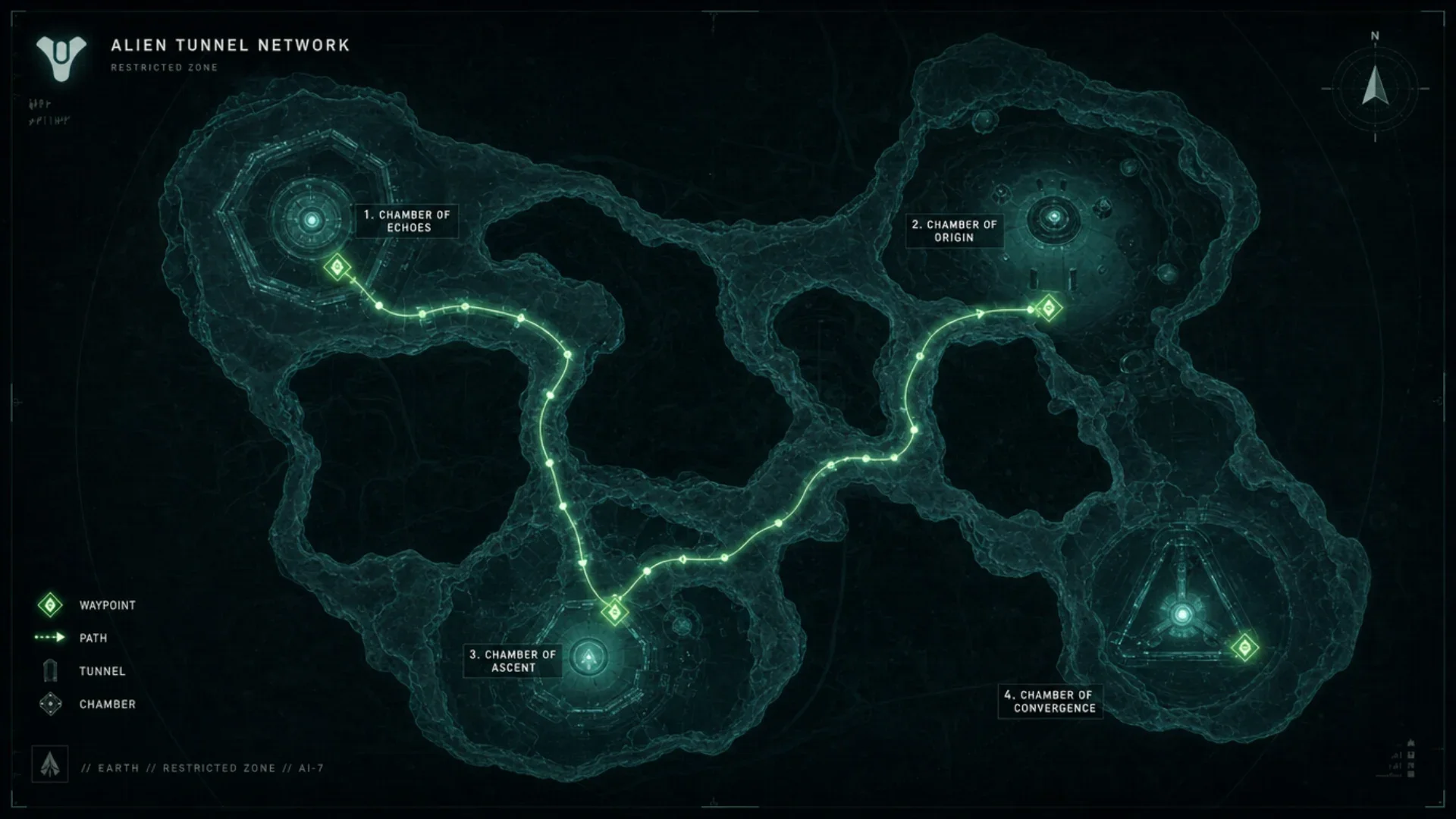 Catacombs route