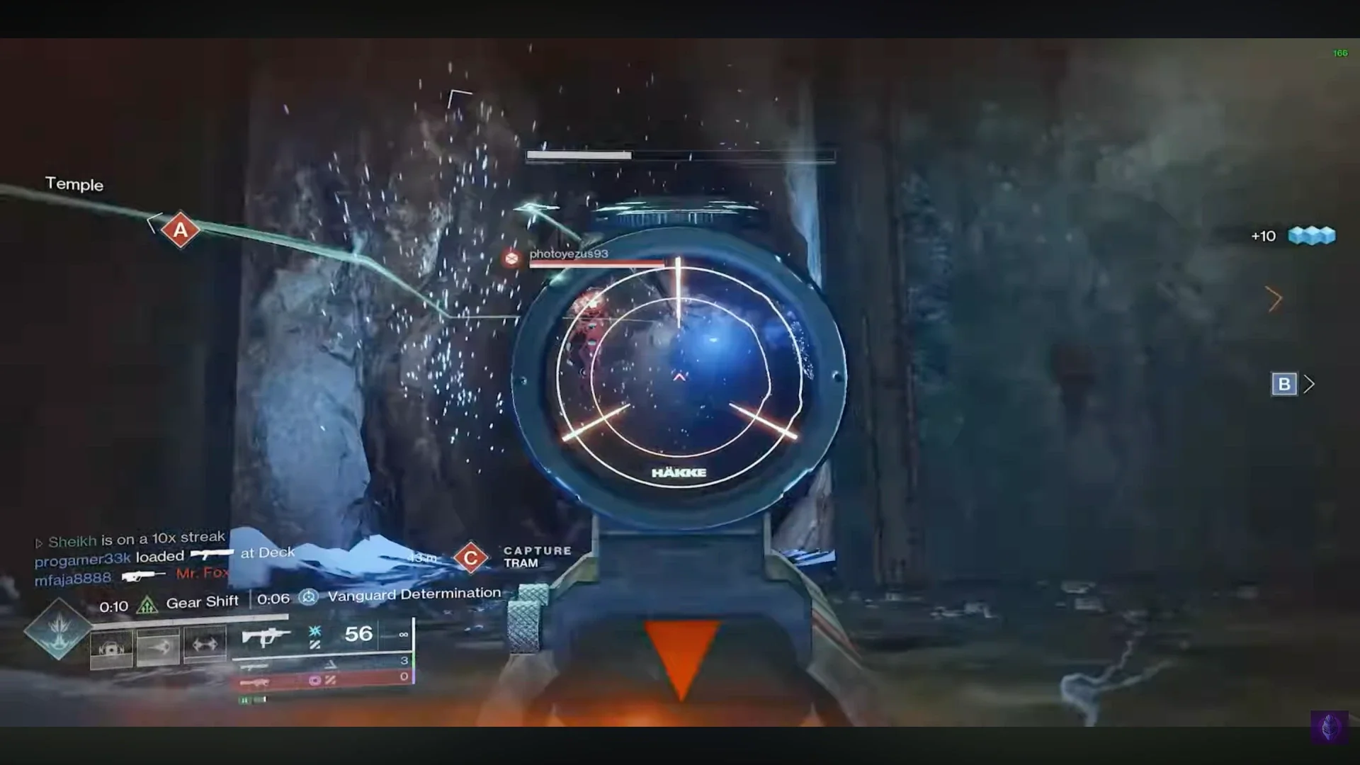 Zavala's vendor menu offering the Whatchamacallit for Vanguard Engrams, Ciphers and Glimmer