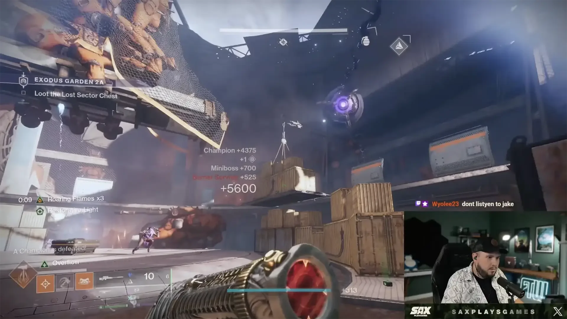 No Hesitation auto rifle perk screen with Enhanced Physic selected