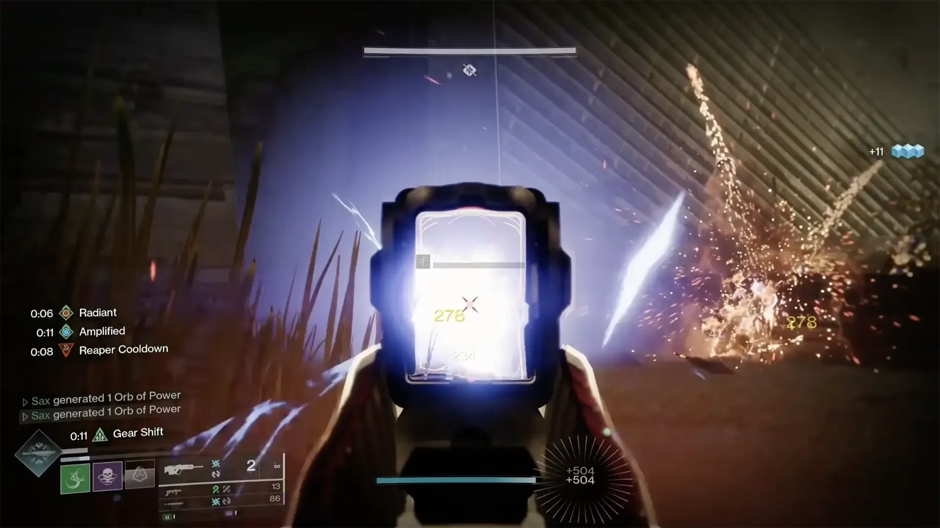Found Verdict with the Time Loss Magazine buff active and doubled magazine