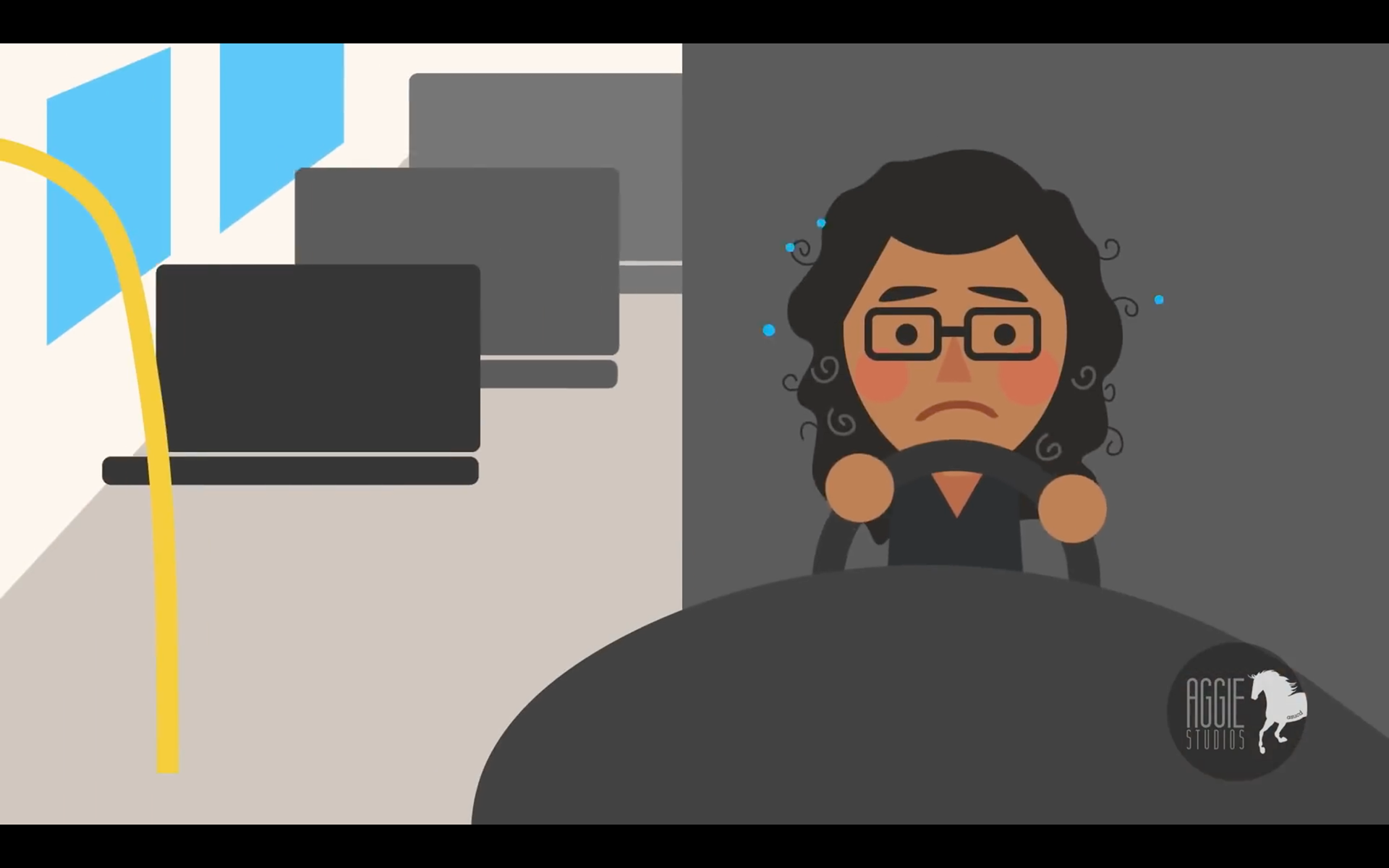 Character designer, storyboard artist, and animator for the Unitrans Referendum 2019