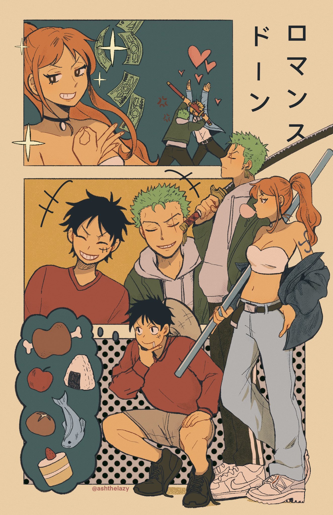 Fan Illustration of my favorite series, One Piece