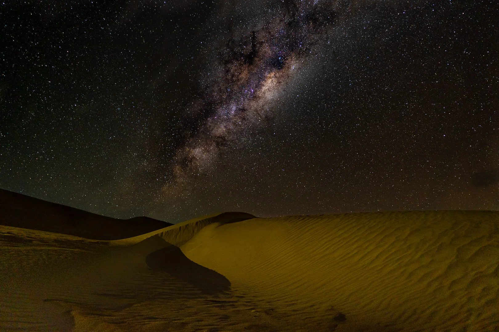 Milky Way Core - Lightend dunes 3 enhanced vibrance - printer V .JPG