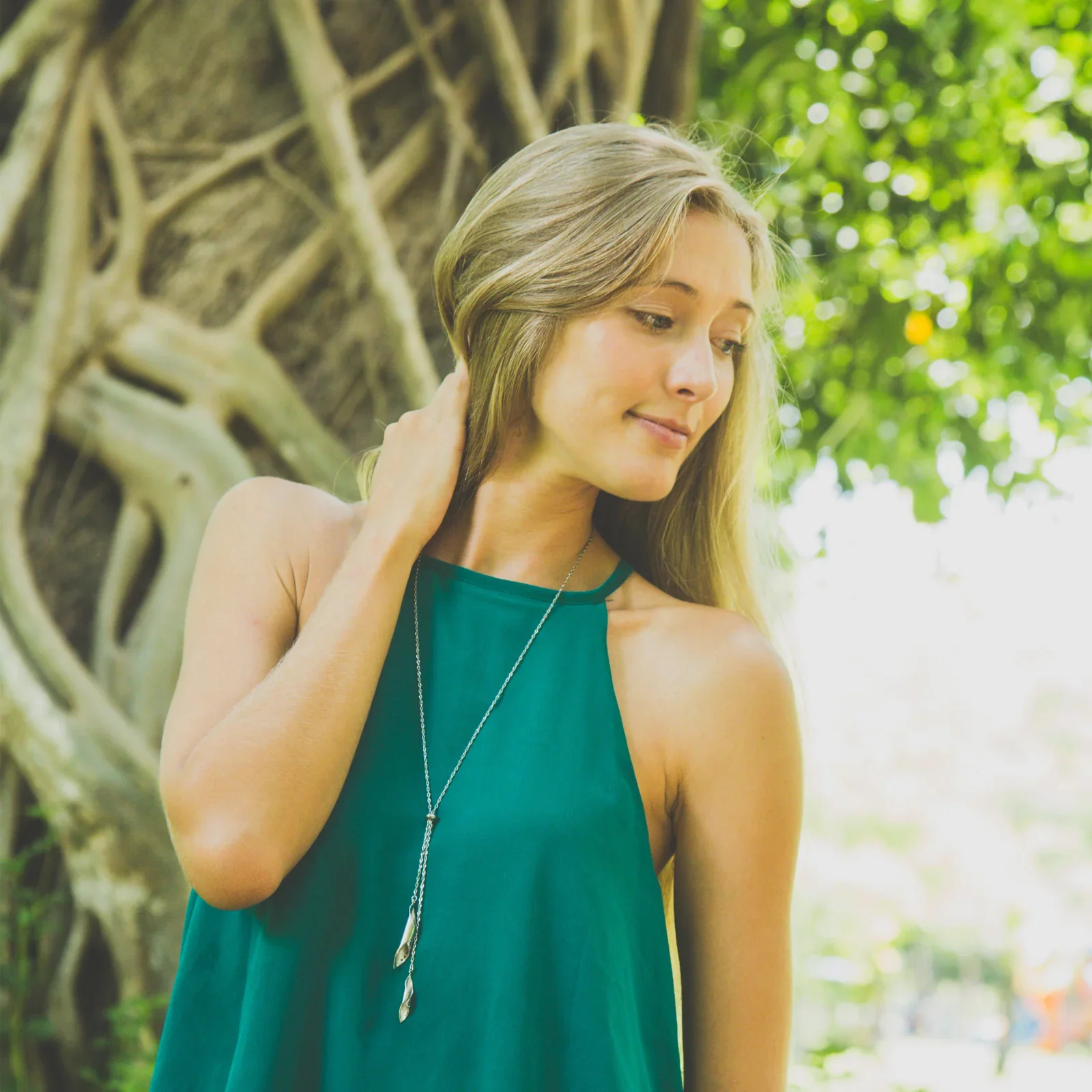 wrapped in love silver necklace .webp