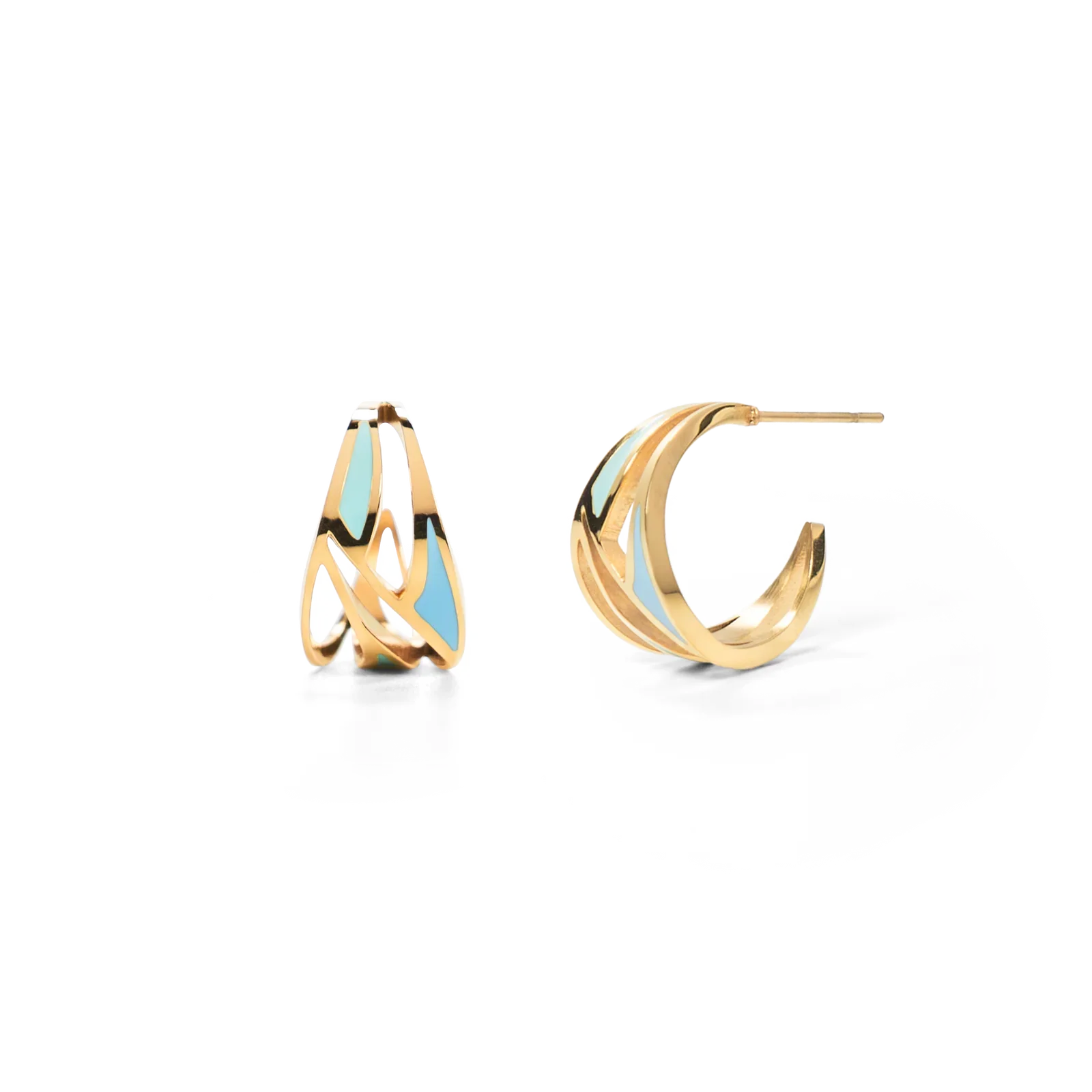 walk on water minin hoop earrings .webp