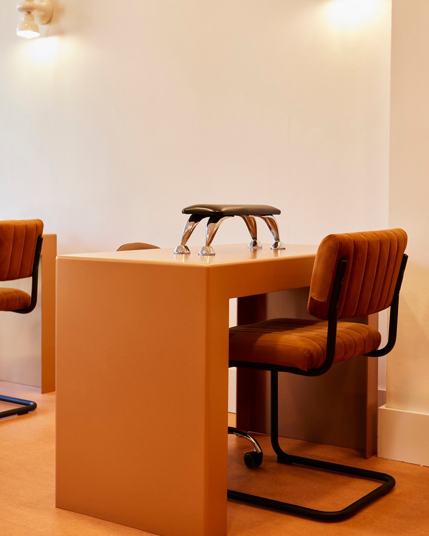 Darlinghurst&rsquo;s new @painted_____ nail salon is all about merging the best parts of traditional with contemporary luxe, starting with the stunning salon fit-out including these custom manicure desks designed by @etic__ and brought to life by us.