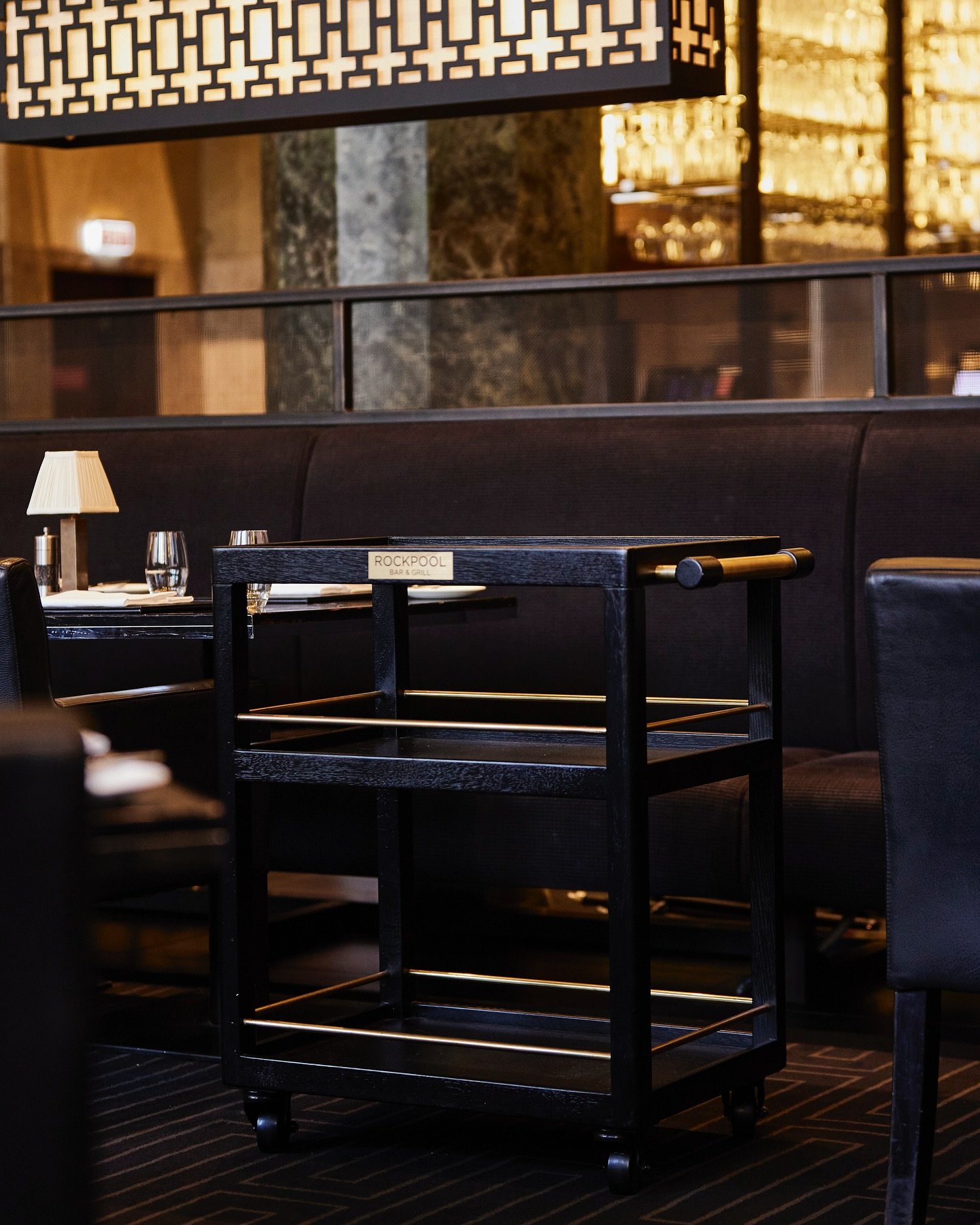 Tableside service is a renowned, hallmark offering for @rockpoolbarandgrill&rsquo;s elegant menu and immersive dining room, so it was an honour to be part of elevating their experience with our custom handcrafted trolleys.

Designed and built in our 
