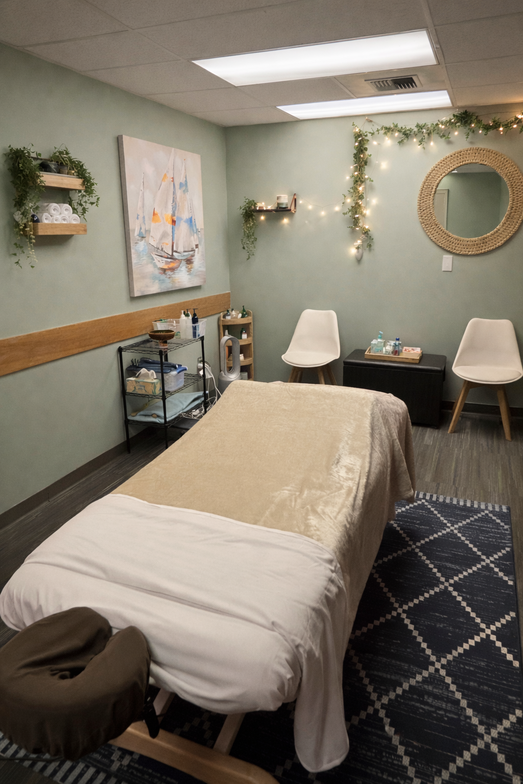 Very cozy Massage room