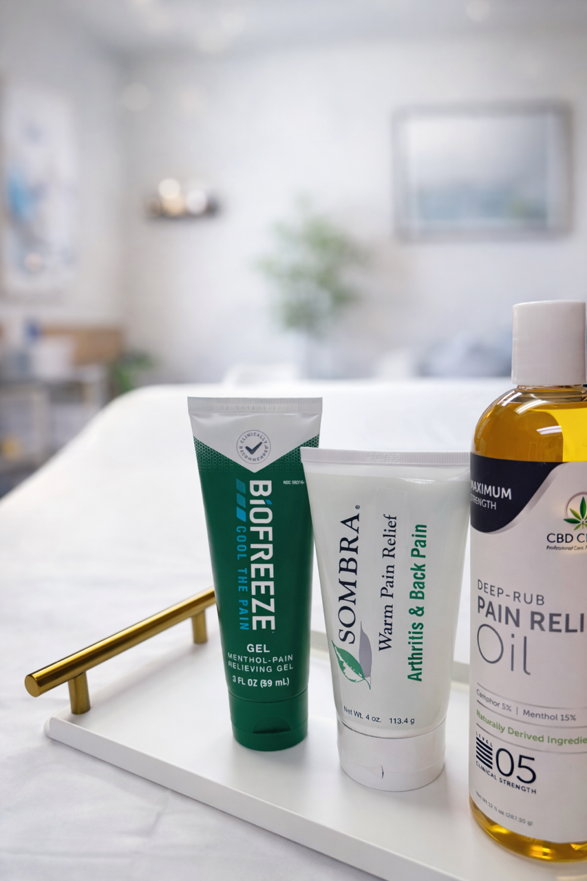 Professional clinic grade pain relief products