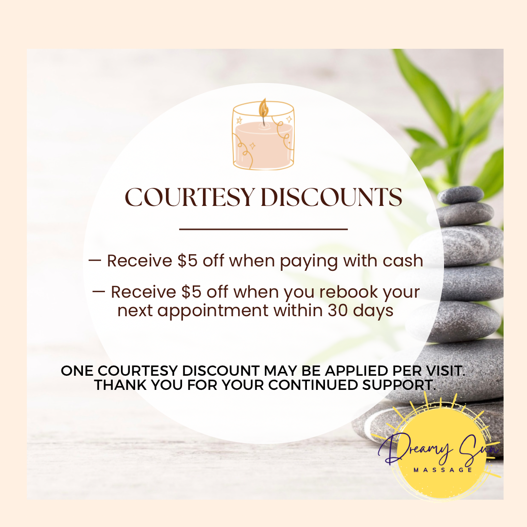 **Discounts cannot be combined.**