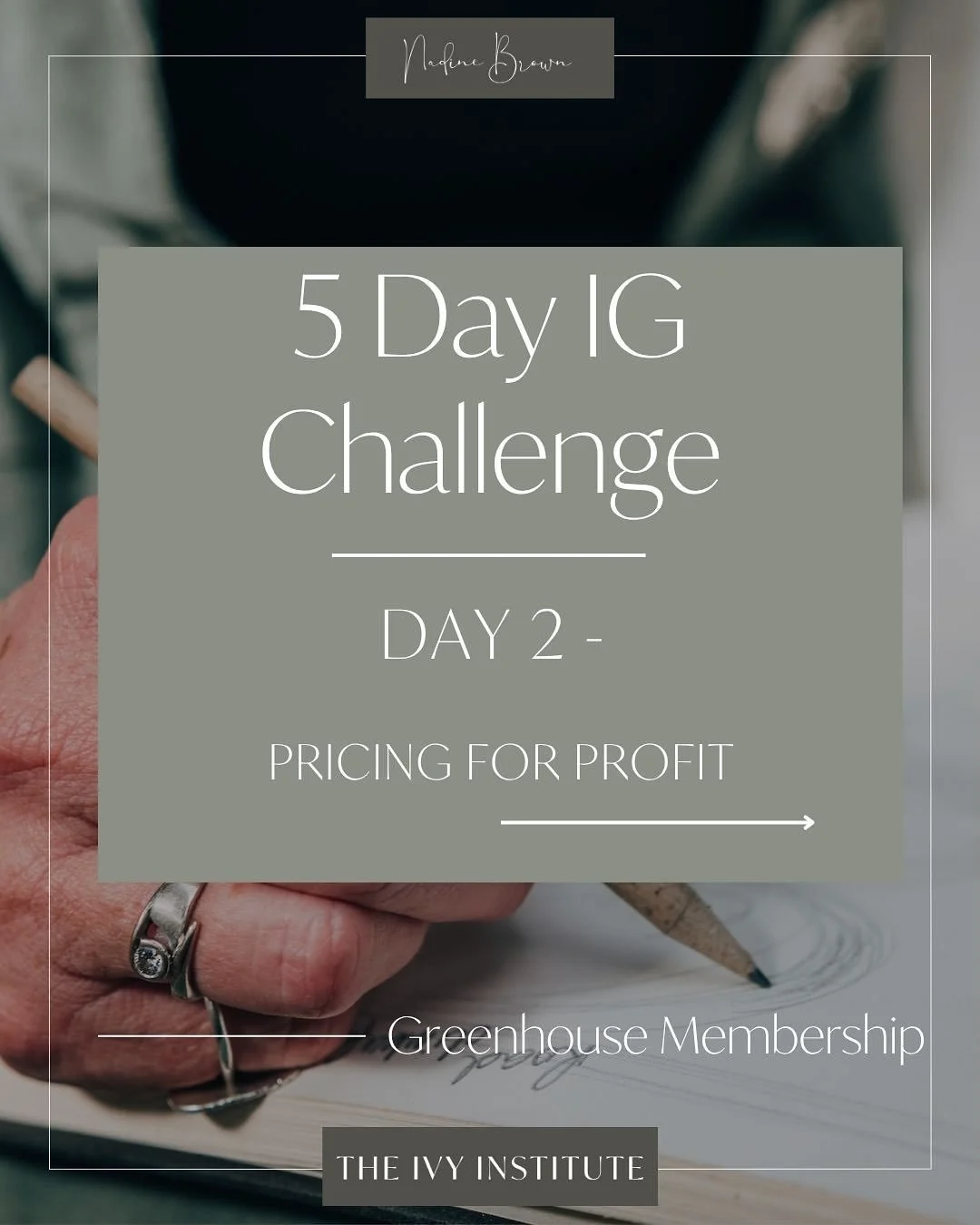 Pricing can be the hardest hurdle for a creative business owner.

You adore what you do, but somewhere along the way, you convinced yourself that because it lights you up, you shouldn&rsquo;t charge too much.
I see it all the time with florists, grow