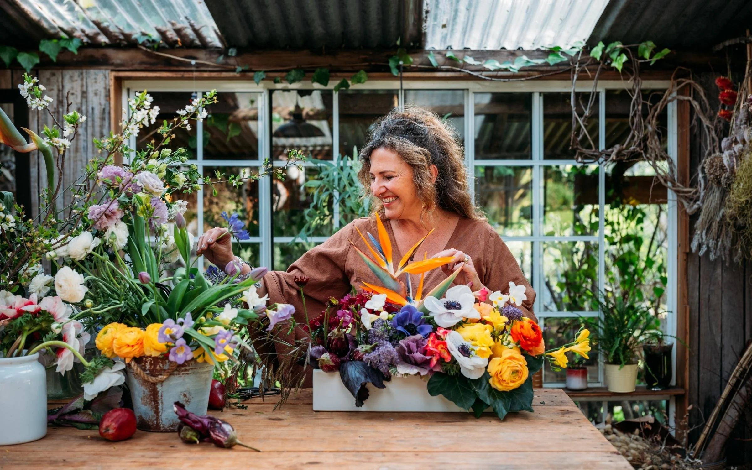 Spring Harvest Table Centre
