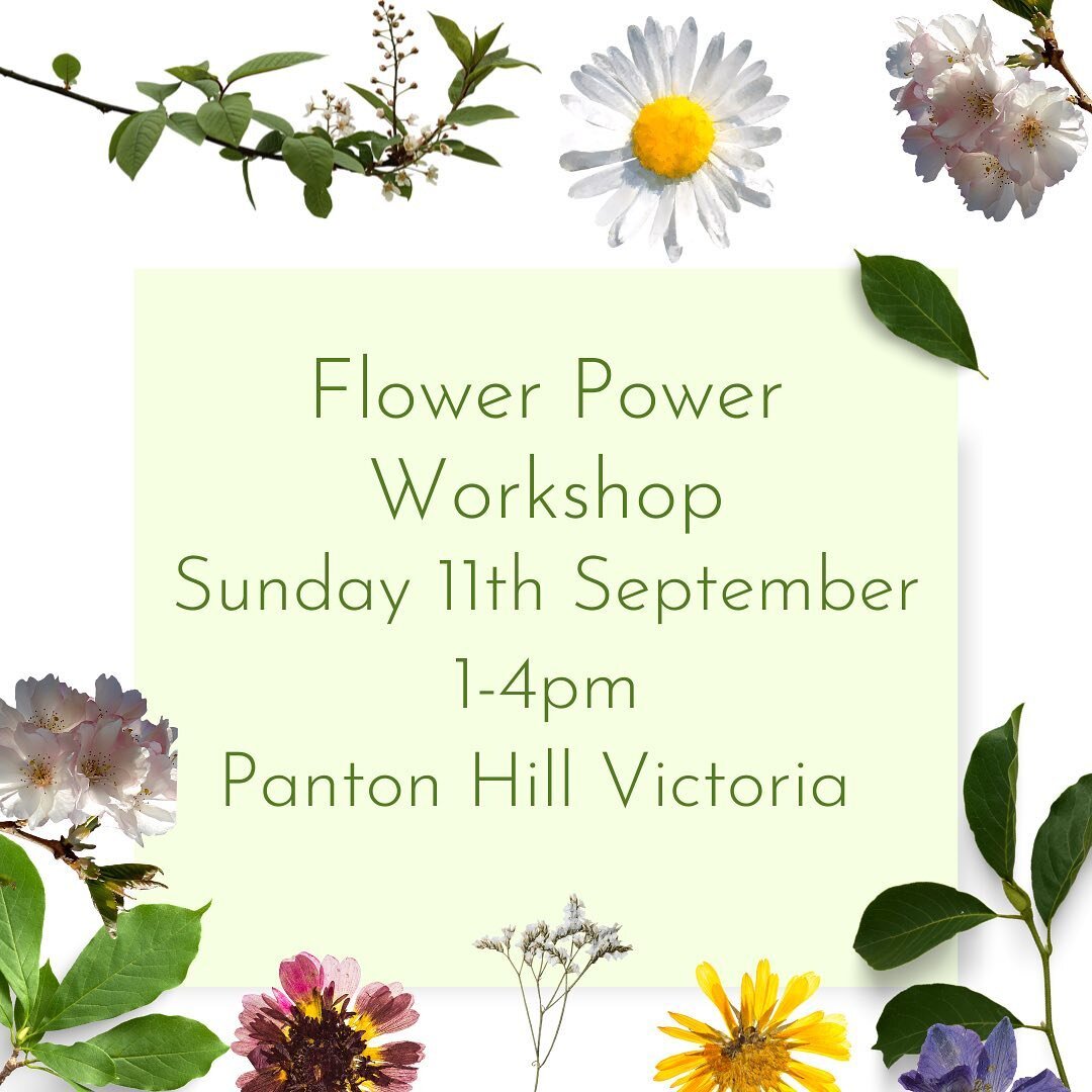 Hello all you lovely people 💕 I am excited to be offering this workshop again and yay it&rsquo;s springtime so the flowers will be extra happy 😉
This is for you if you are
 🌼 curious about natural remedies
🌼feeling weighed down and tired 
🌼in ne