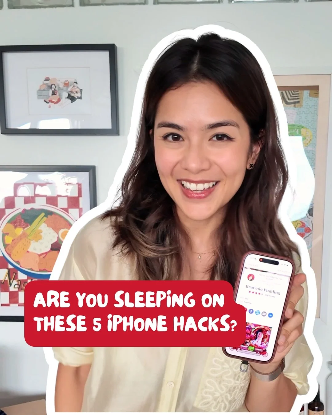 If you like optimising your life like I do, this one&rsquo;s for you. I pretty much use # 1-4 on a daily basis!

P.S. Comment &lsquo;camera roll&rsquo; and I&rsquo;ll send you the steps to the camera roll shortcut! A genuine game-changer for anyone w