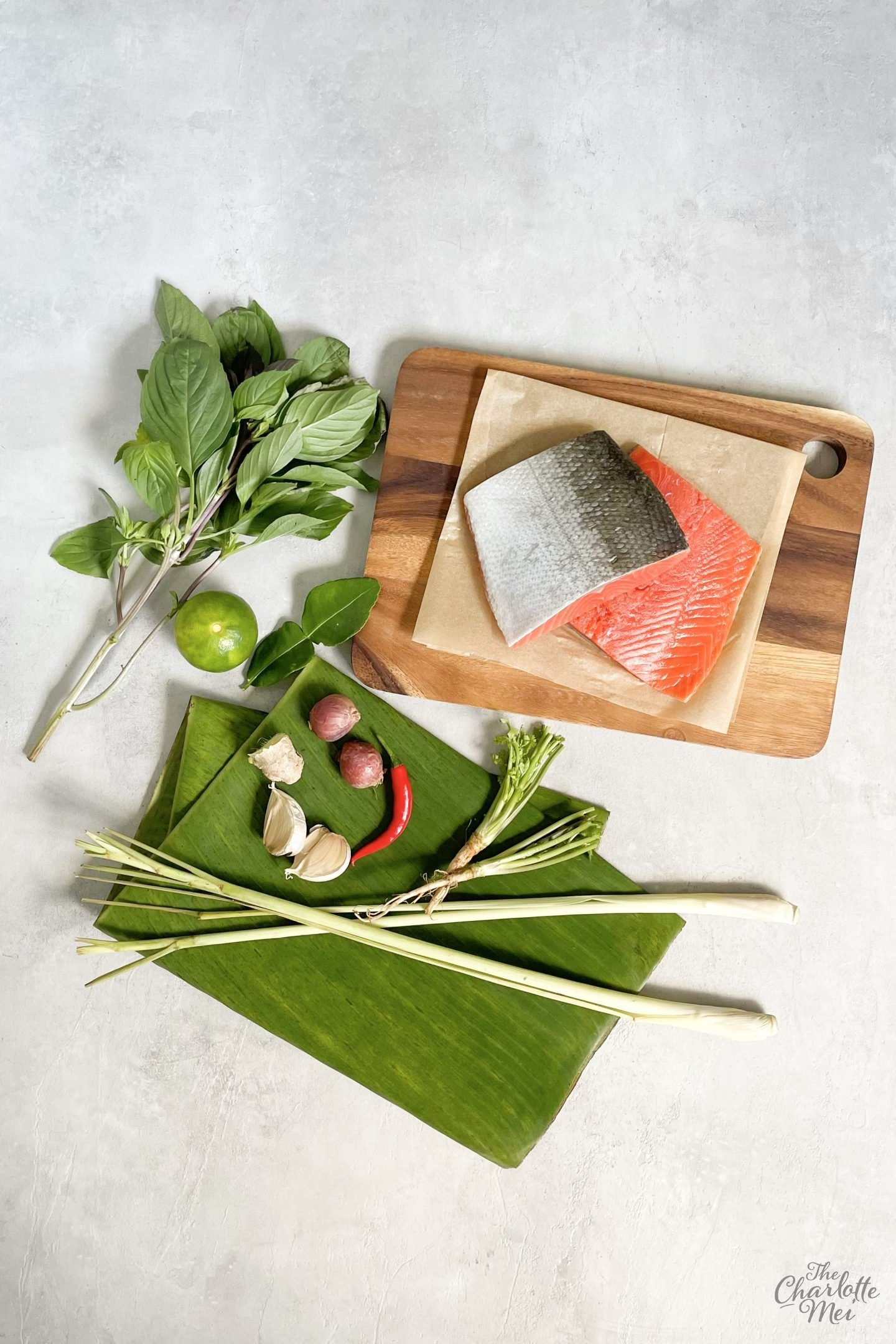 TheCharlotteMei Recipe - Thai-Style Baked Wild Salmon