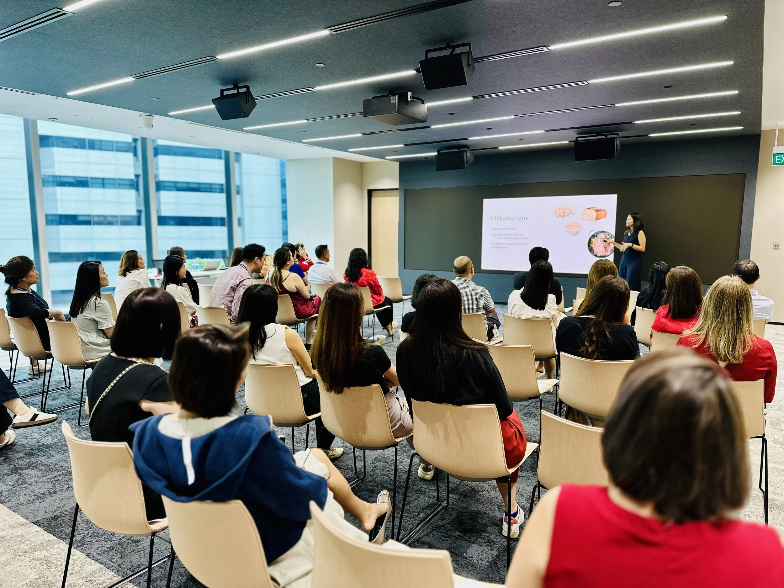 Nutrition workshop for Medtronic Women's Network