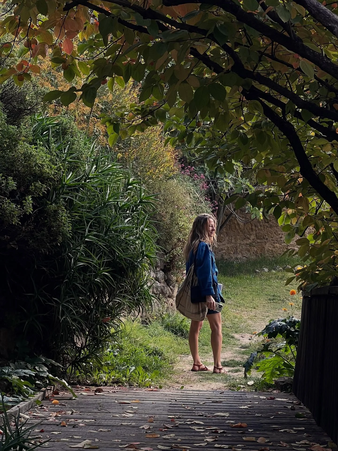 P&aring; bes&oslash;g i Michel Garcias have i farvernes land, Provence. Denne unikke have, et hjemsted for biodiversitet, dedikeret til planter, hvorfra farvestoffer udvindes til farvning, maling, kosmetik og f&oslash;devarer. 
#indigo #naturaldye #n