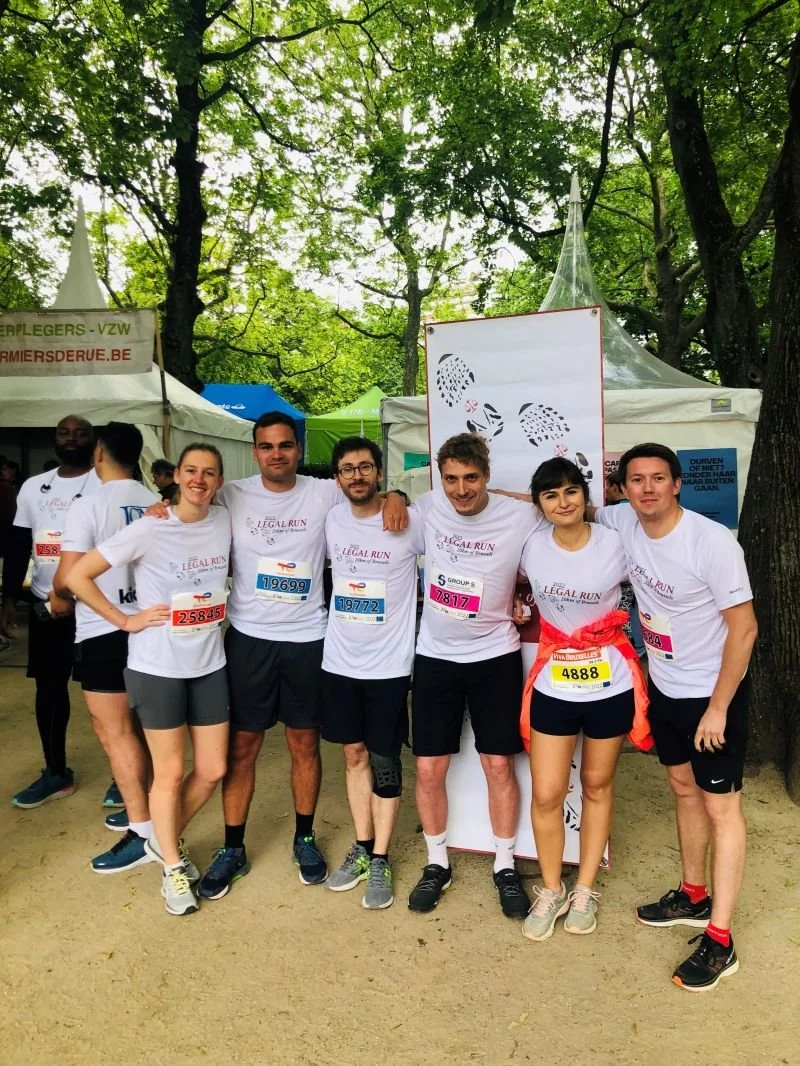Janson members ran at the 20 km of Brussels