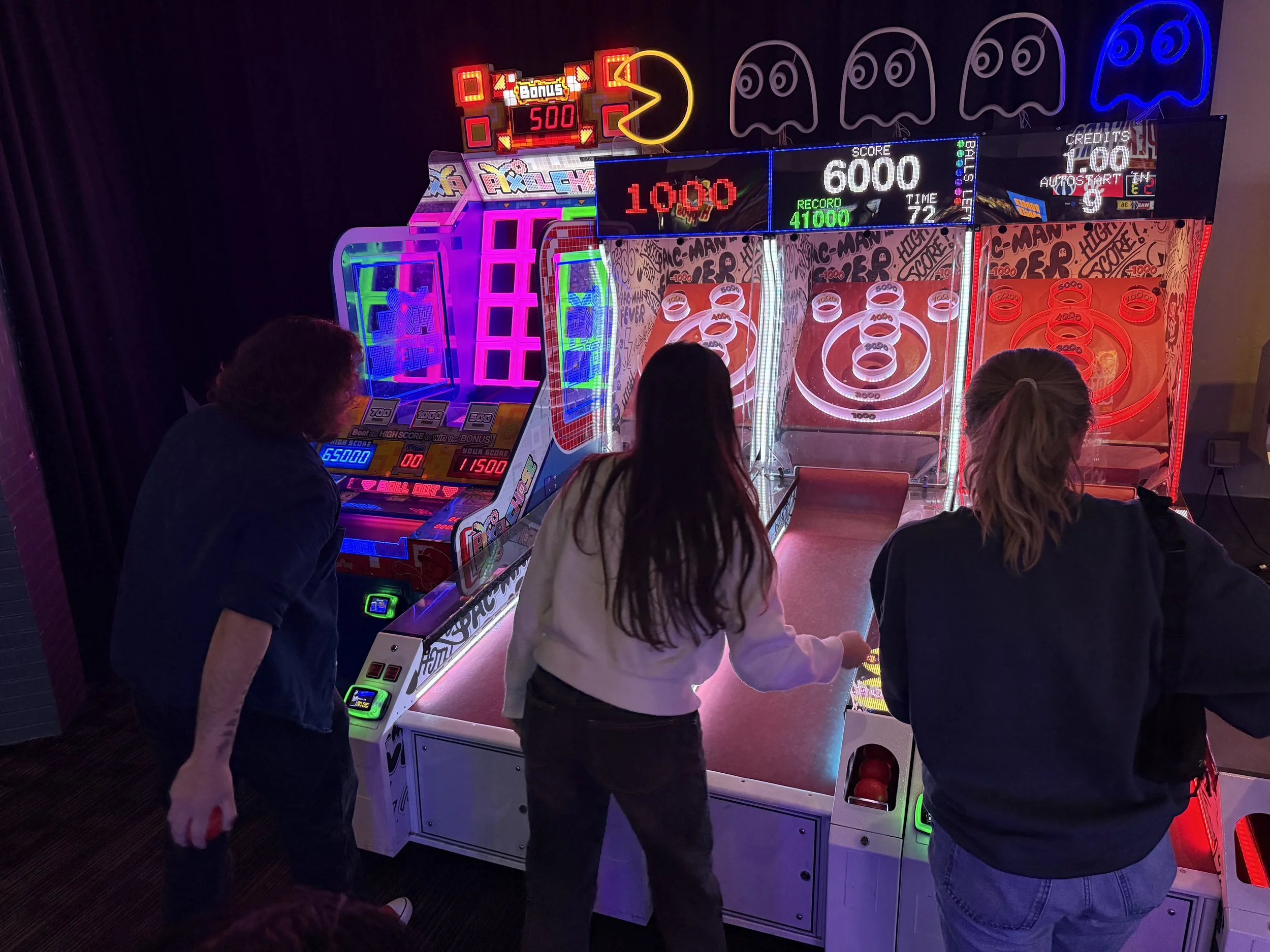 Eddy, Natalie, and Victoria put their skee-ball skills to the test!   

January 12, 2026 
Dave and Buster's 
Irvine, CA  
