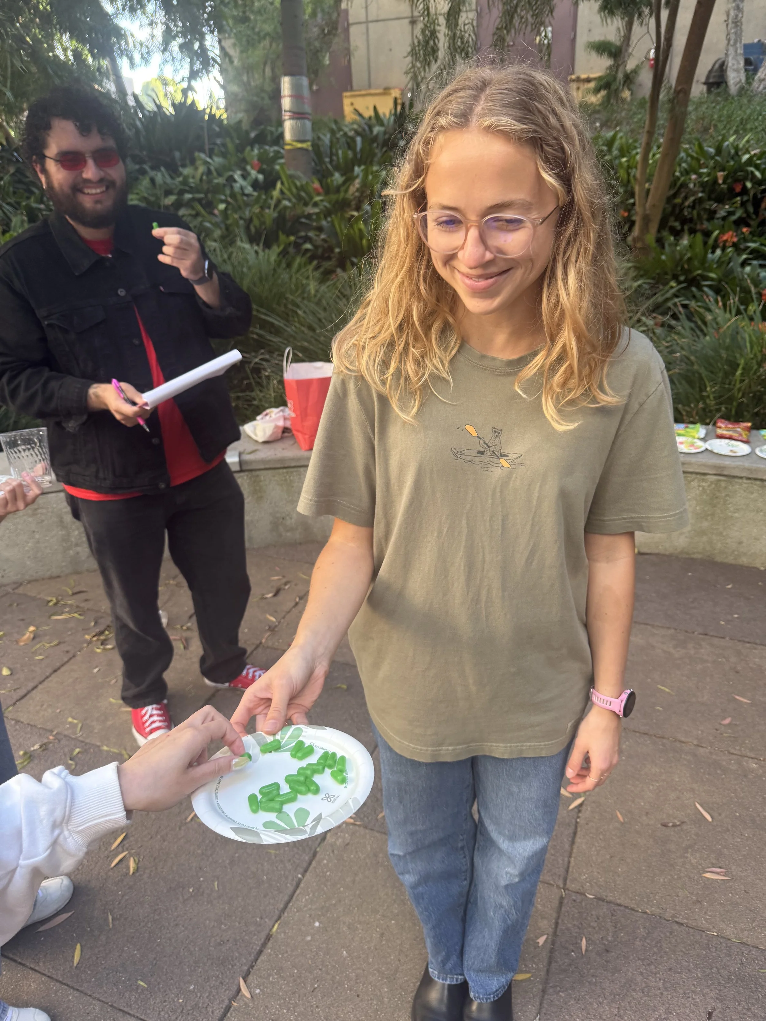 Victoria leads the lab through our tasting experience, our candy sommelier.   

June 11, 2026 
Irvine, CA  

