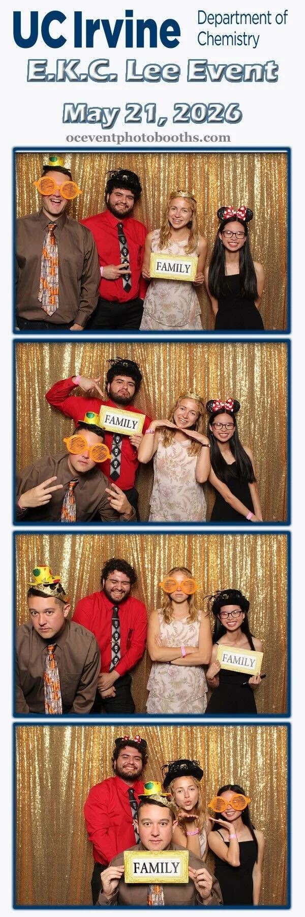 They unfortunately didn't have a prop that said "Coworkers."    

May 21, 2026  
Irvine, CA  
