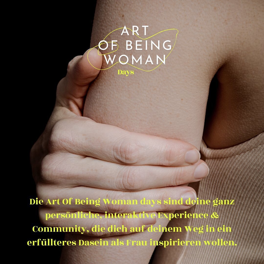 3 Tage, zahlreiche Online-Workshops zu The Art of Being a Woman |

Kommenden Donnerstag gebe ich einen Talk bei @art_of_being_woman_days mit dem Titel &bdquo;Cyclical Business: Innere &amp; &auml;u&szlig;ere Zyklen f&uuml;r ihre Hebelwirkung nutzen&l