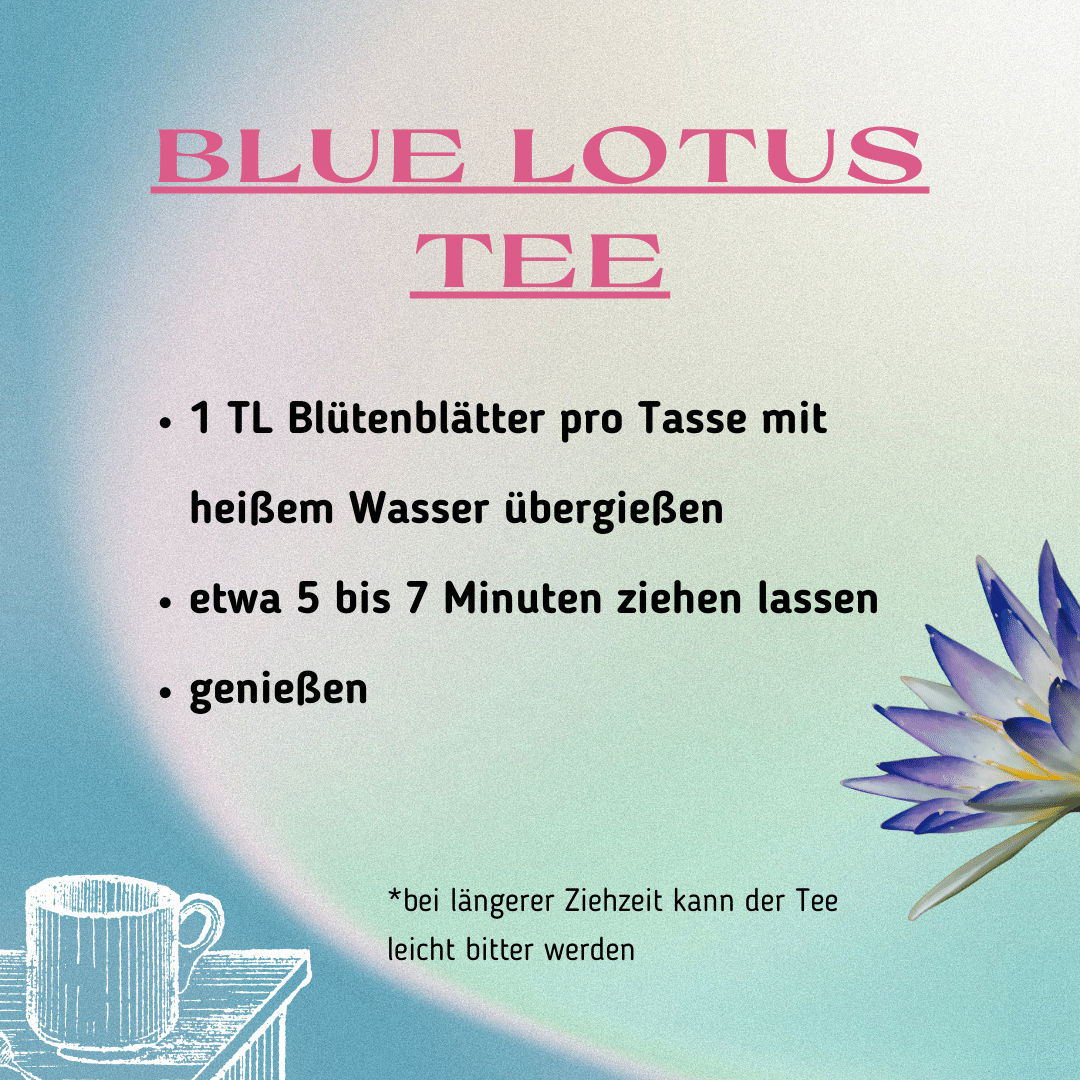 Blauer Lotus: Blüte der Intuition – Wirkung & Erfahrung — Matcha Mornings 🍵