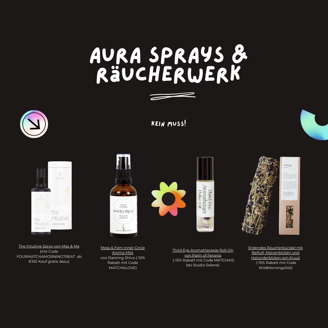 Aura Sprays &amp; Räucherwerk