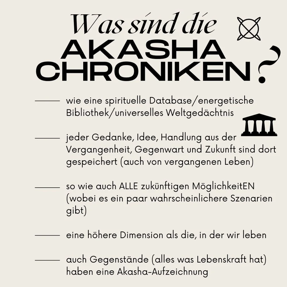 Wie du in deinen Akasha Chroniken liest — Matcha Mornings 🍵