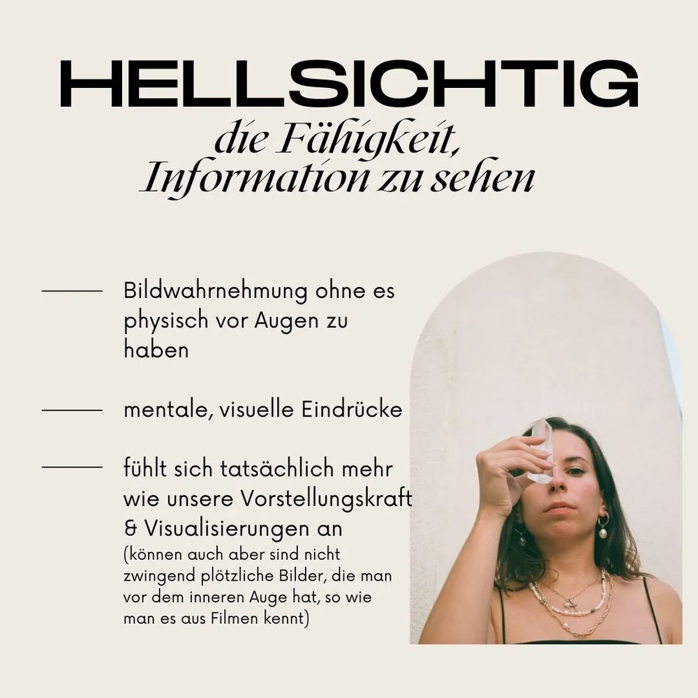 4 HELLSINNE: Hellsichtig, Hellhörig, Hellfühlig & Hellwissen — Matcha ...