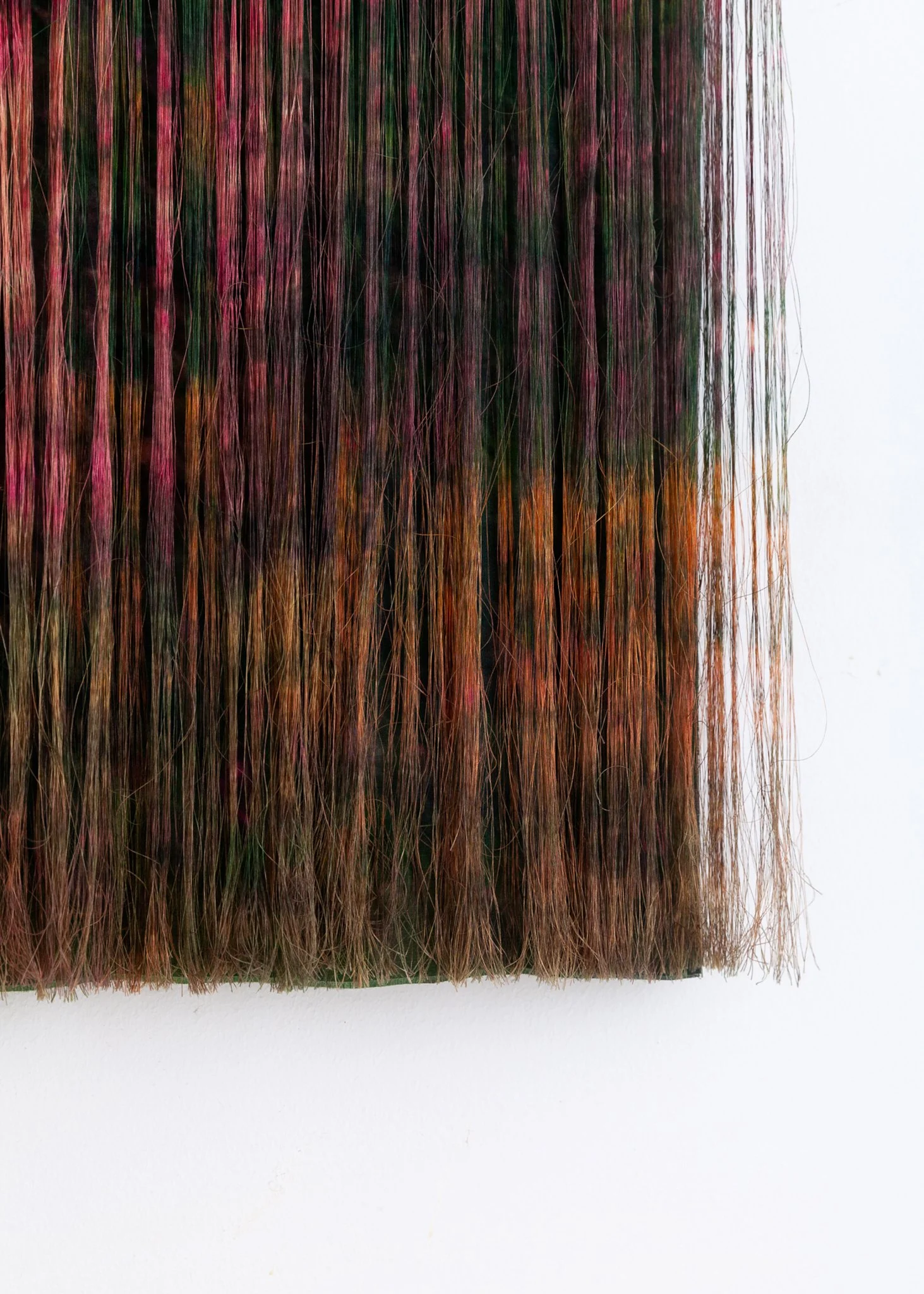 'Another Night Falls', 2022. Silk. 108 x 50 cm. Photography: Tim Spreadbury. Private collection.