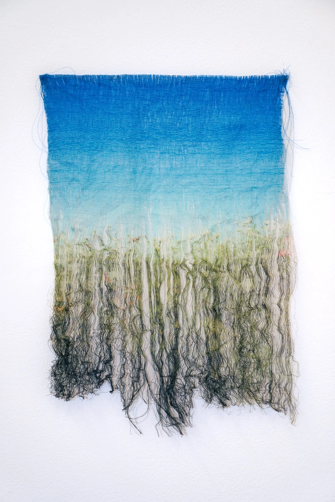 'Maneuvering Fibres', 2023. Edition 8 of 8. Silk, silver. 30 x 20 cm. Supported by Statens Kunstfond for 'Maneuvering Fibres', Bladr, Copenhagen. Photography: Gianmarco Pedrini. Private collection.