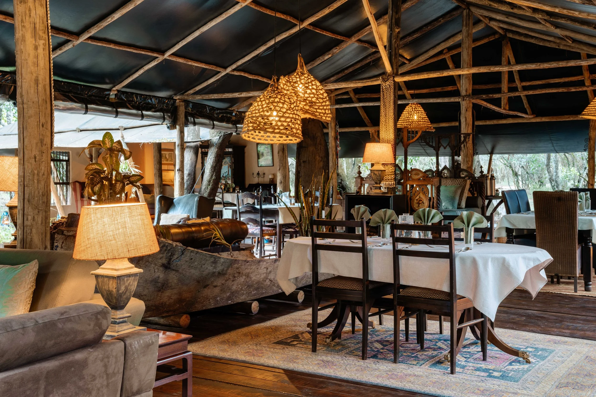 Dinner in camp best food in the maaasai mara.jpg