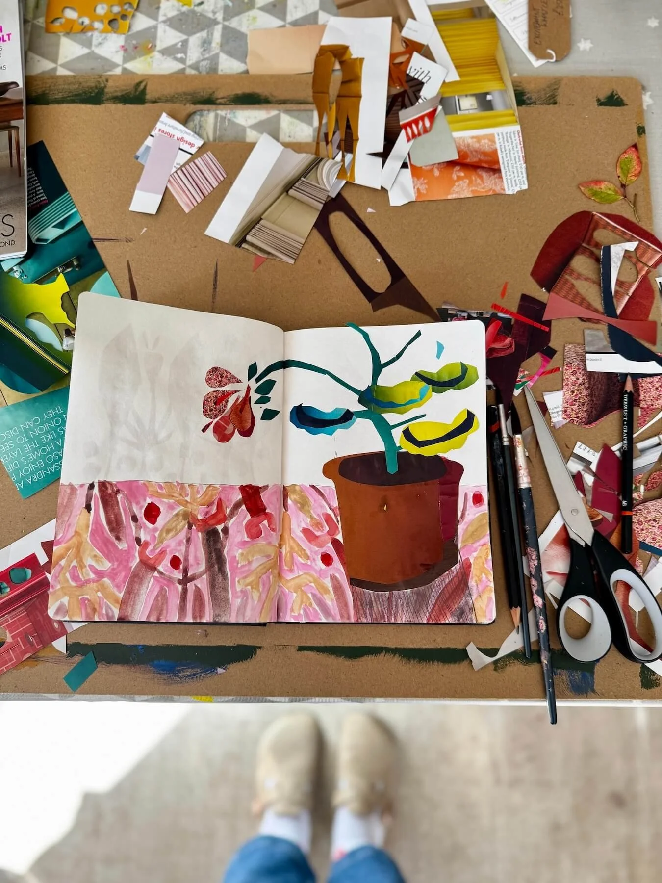 Paper &amp; Pattern Collage
