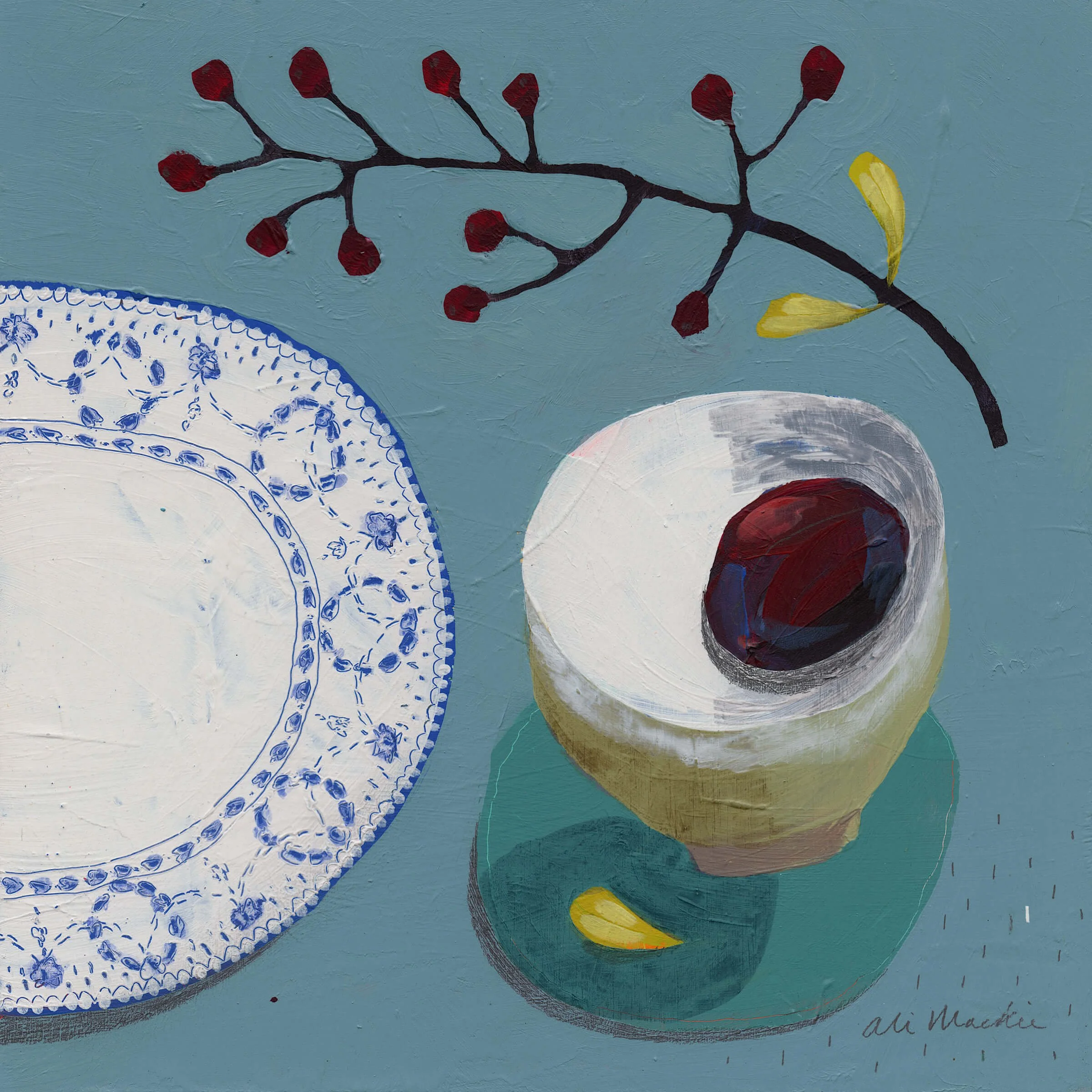 Let's Sit Together  (30cm x 30cm) NFS