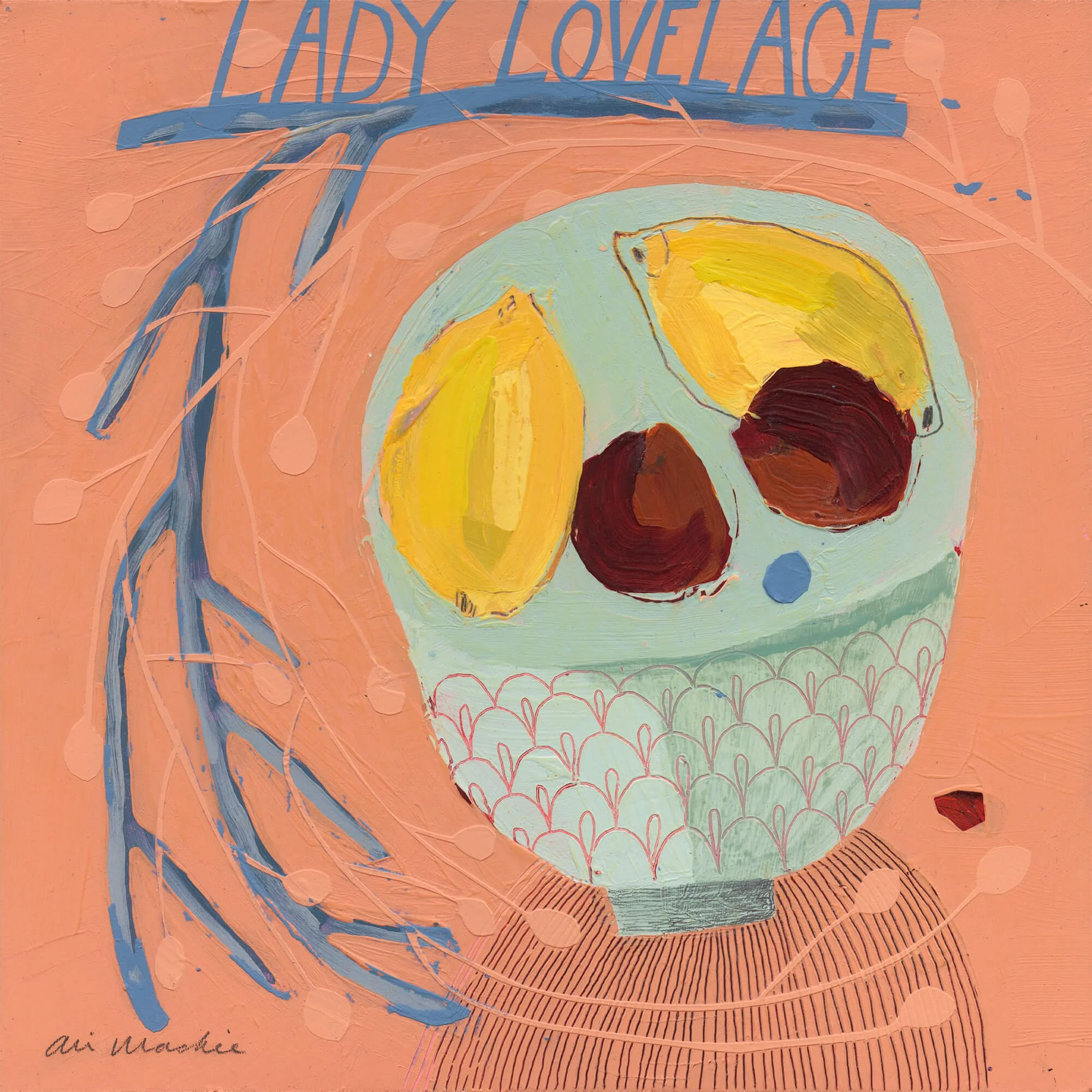 Lady Lovelace (30cm x 30cm) £440