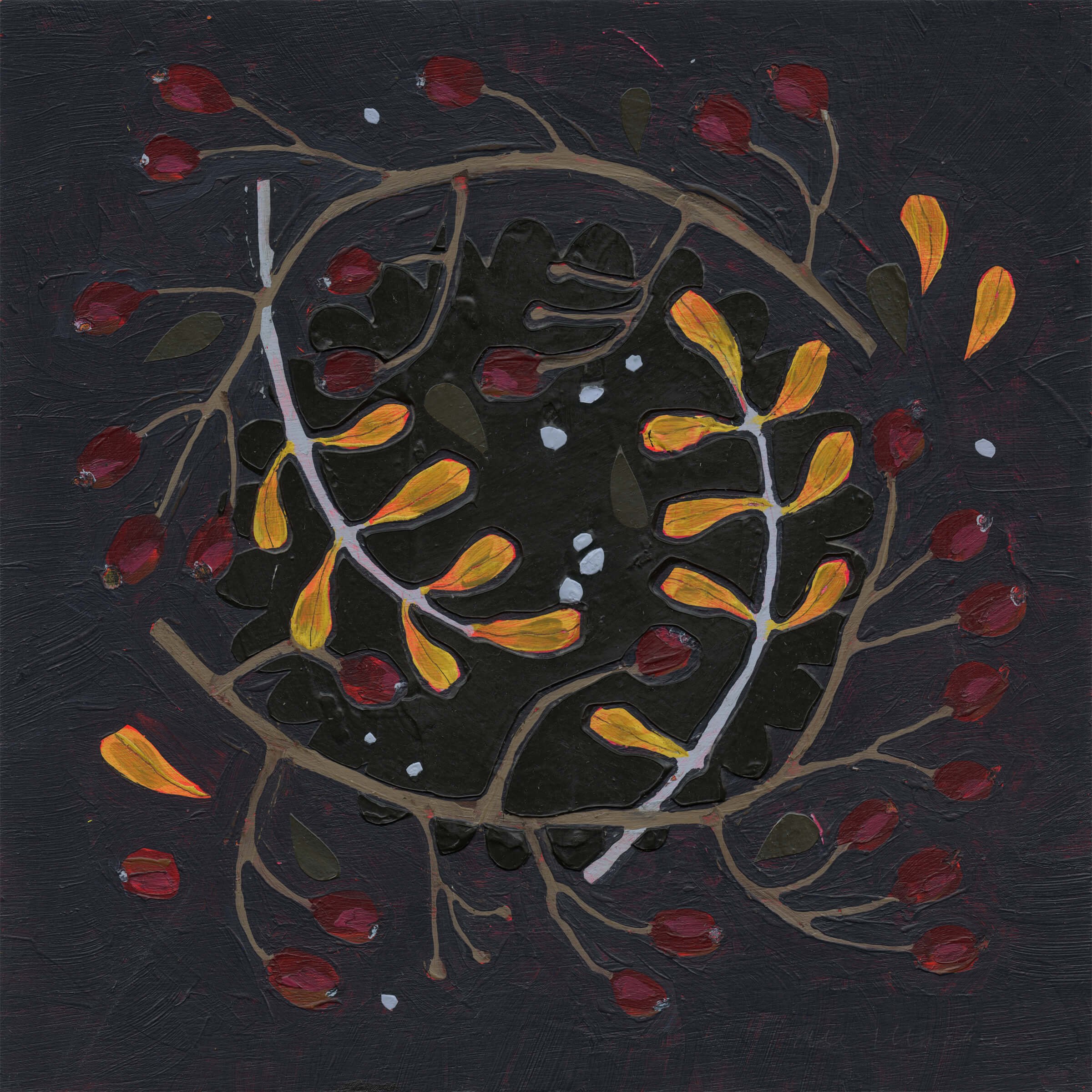 Wilder (30cm x 30cm) available through Emerald Gallery from March 2026