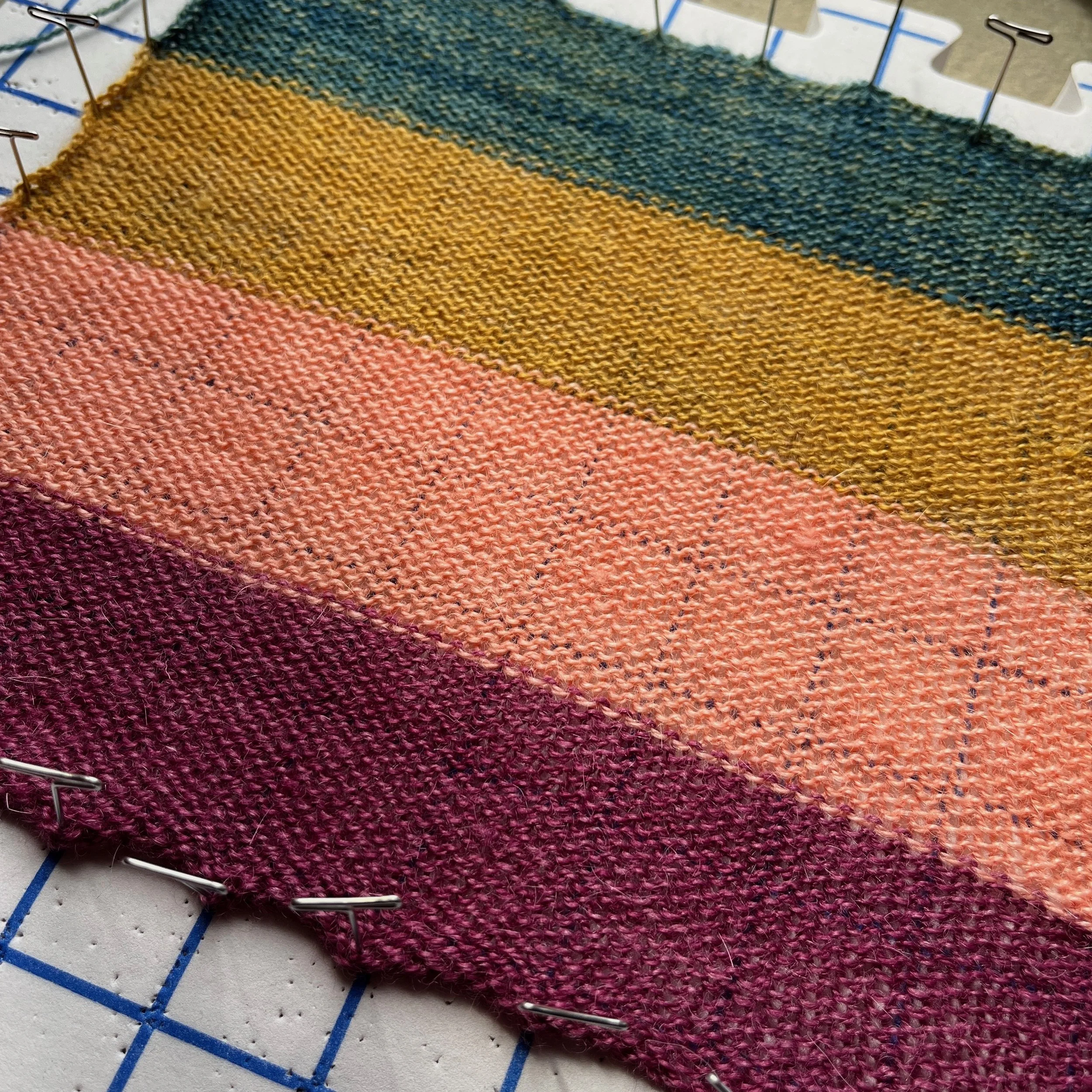 Why tension squares are so important for perfect machine knitting
