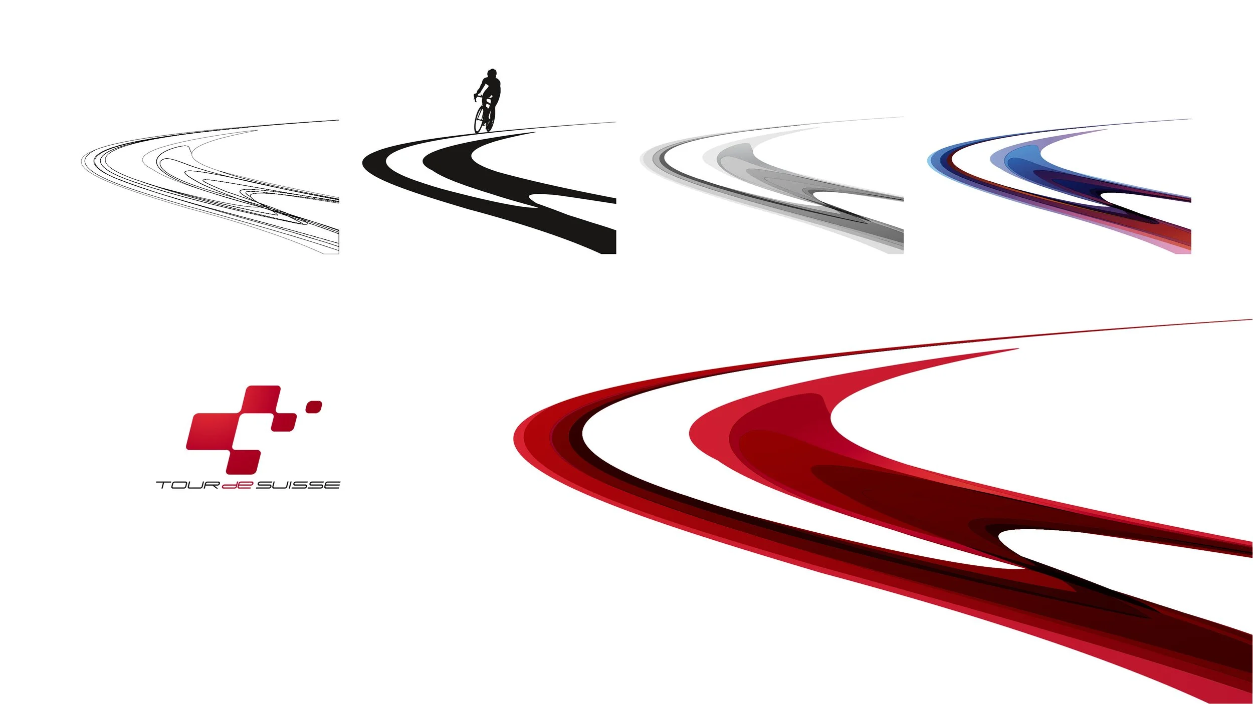 Brand Design Process // Tour de Suisse // RoyWedemaDesign