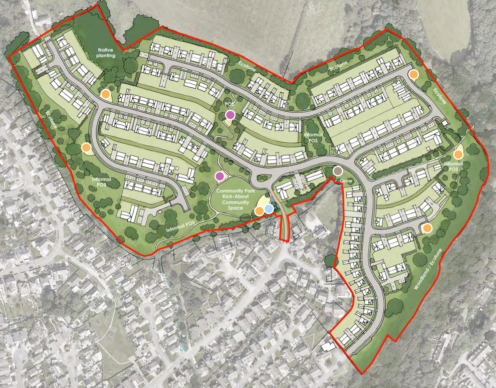 Land at Leiros Parc, Bryncoch, Neath