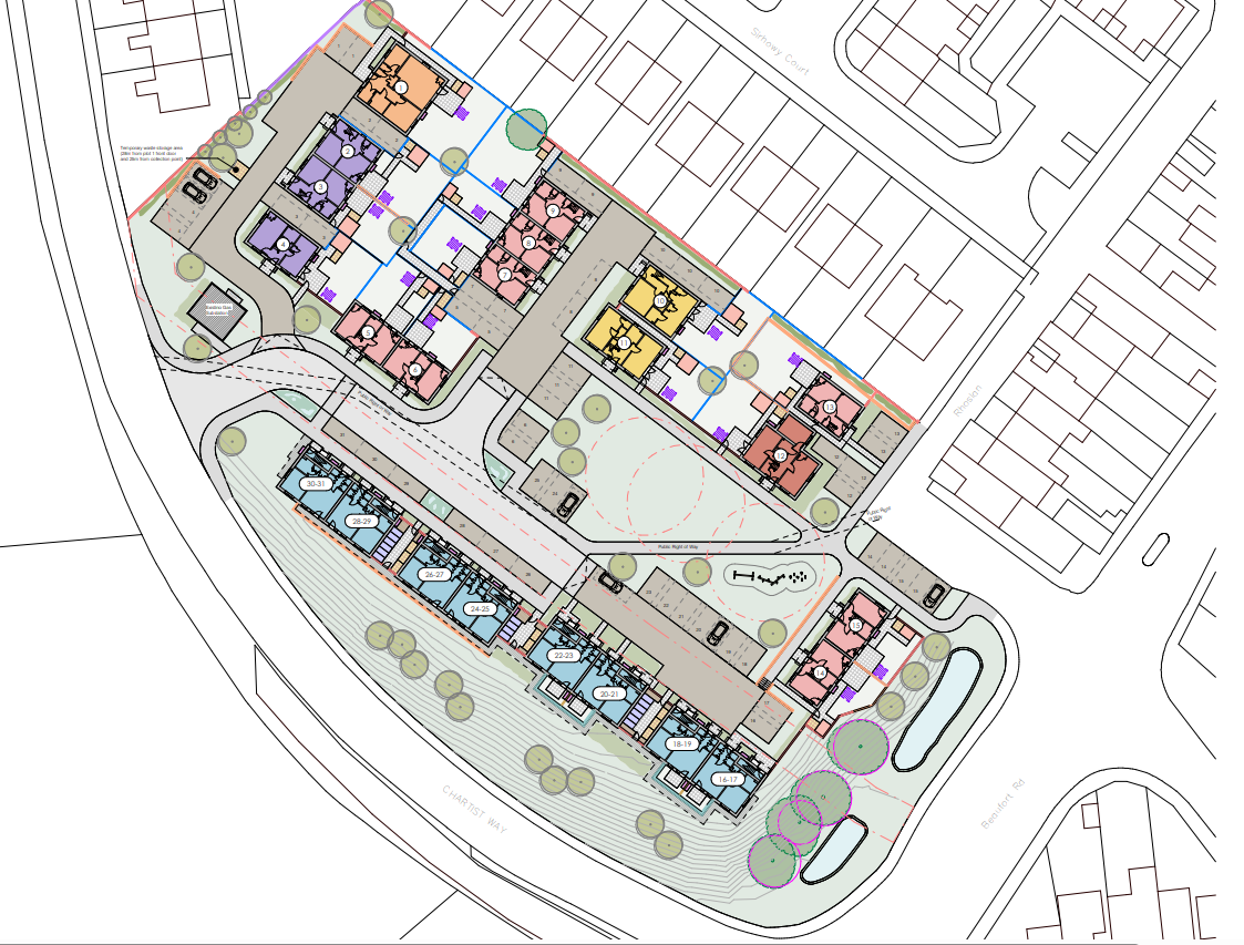 Land at Chartist Way, Sirhowy, Tredegar |Tir yn Chartist Way, Sirhowy, Tredegar