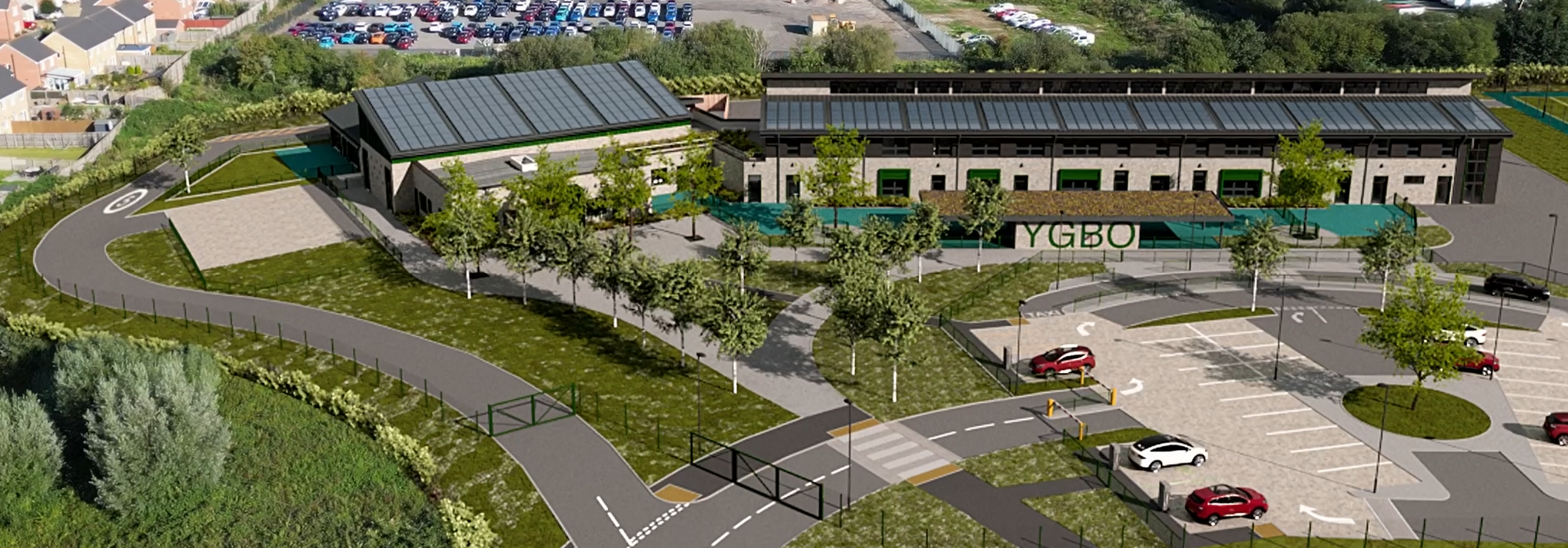 Ysgol Gynradd Newydd Bro Ogwr, Tir i'r gogledd o Princess Way, Bracla|New Bro Ogwr Primary School, Land north of Princess Way, Brackla