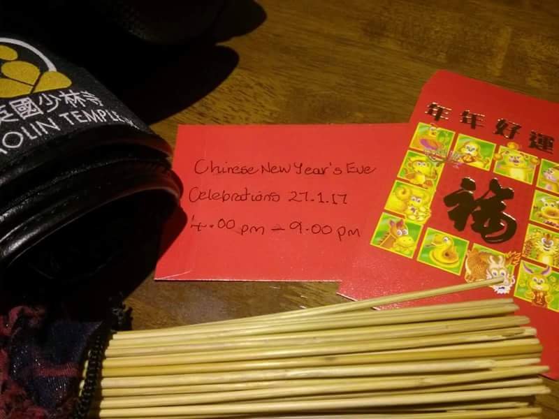 Chinese New Year celebrations. The rooster year is coming!