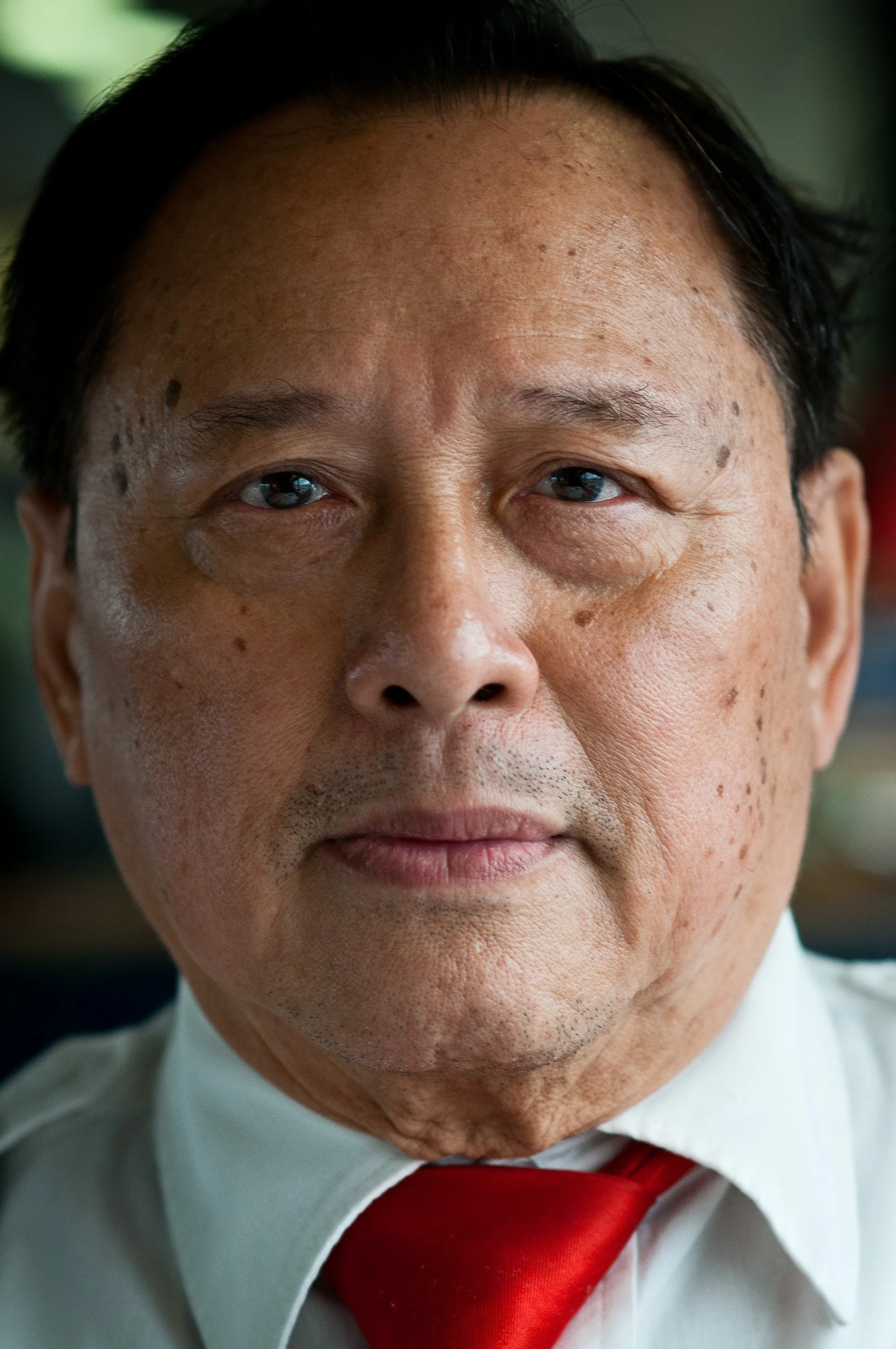 Portrait of asian elderly man